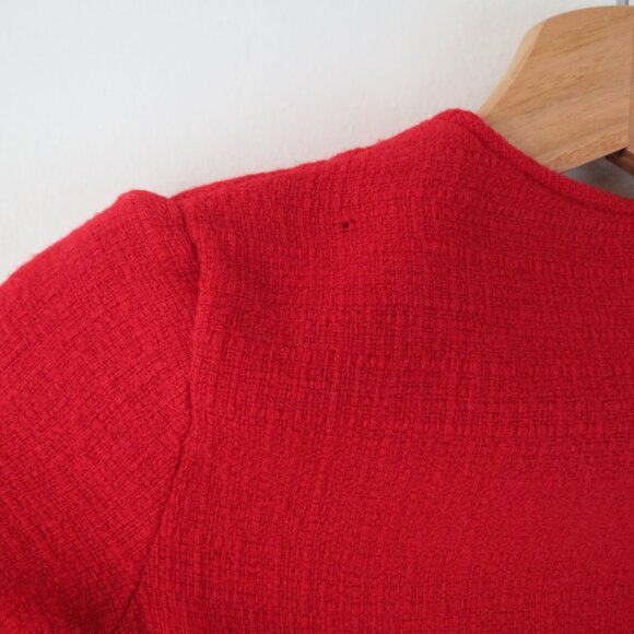 VINTAGE 50s 60s Red Baby Jacket with Anchor Embroidery - Picture 8 of 9